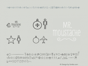 MrMoustacheAccessories-Dingbats