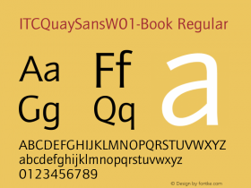 ITCQuaySans-Book