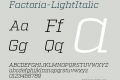 Factoria-LightItalic