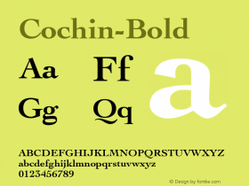 Cochin-Bold