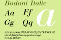 Bodoni