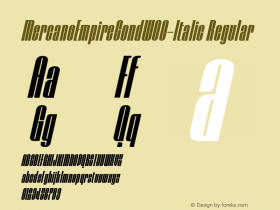 MercanoEmpireCond-Italic