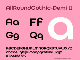 AllRoundGothic-Demi