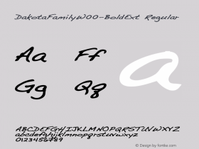 DakotaFamily-BoldExt