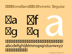 ITCStoneSans-Phonetic