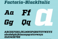 Factoria-BlackItalic