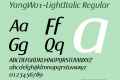 Yang-LightItalic