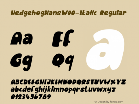 HedgehogHans-Italic