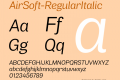 AirSoft-RegularItalic