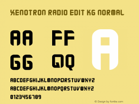 Xenotron Radio Edit KG