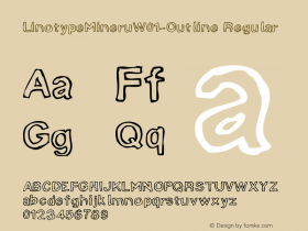 LinotypeMineru-Outline