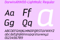 DarwinAlt-LightItalic