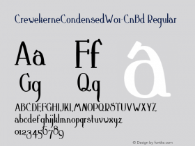 CrewekerneCondensed-CnBd