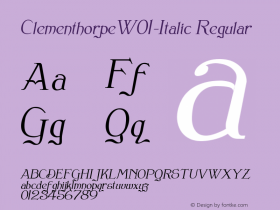 Clementhorpe-Italic