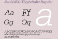 Serifa-TLightItalic