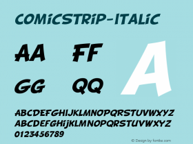 ComicStrip-Italic