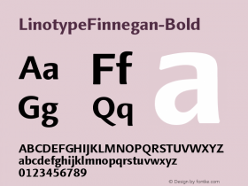 LinotypeFinnegan-Bold