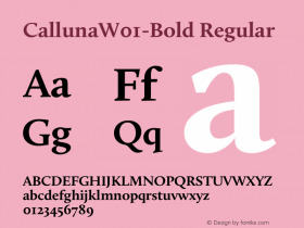 Calluna-Bold