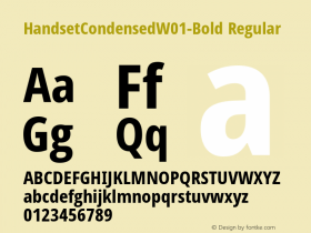 HandsetCondensed-Bold