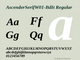 AscenderSerif-BdIt