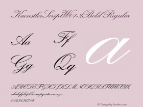 KuenstlerScript-2Bold