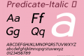 Predicate-Italic