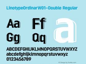 LinotypeOrdinar-Double