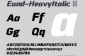 Eund-HeavyItalic