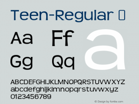 Teen-Regular