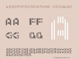LinotypeCMC-7