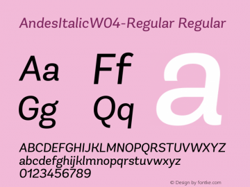 AndesItalic-Regular