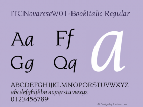 ITCNovarese-BookItalic