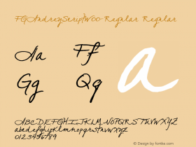 FGAudreyScript-Regular