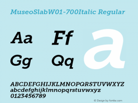 MuseoSlab-700Italic