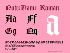 NotreDame-Roman