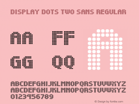 Display Dots Two Sans