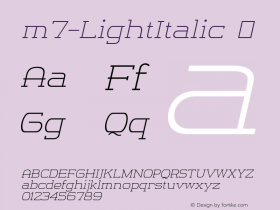 m7-LightItalic