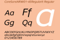 CoreSansNR-45RegularIt