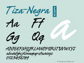 Tiza-Negra