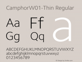 Camphor-Thin