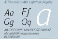 ATFArumSans-LightItalic