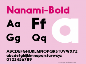 Nanami-Bold