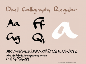 Dael Calligraphy