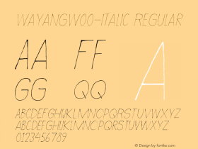 Wayang-Italic