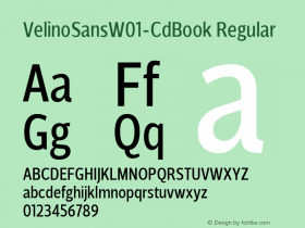 VelinoSans-CdBook
