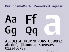 Burlingame-CnSemiBold