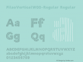 FilaoVertical-Regular