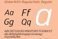 Glober-RegularItalic