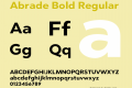 Abrade Bold