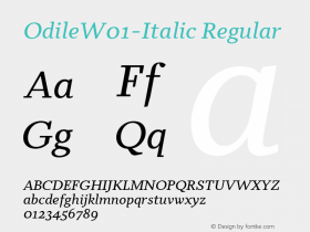 Odile-Italic